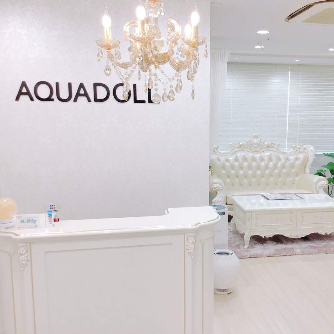 ウィッグ専門店アクアドール名古屋サロン店内写真