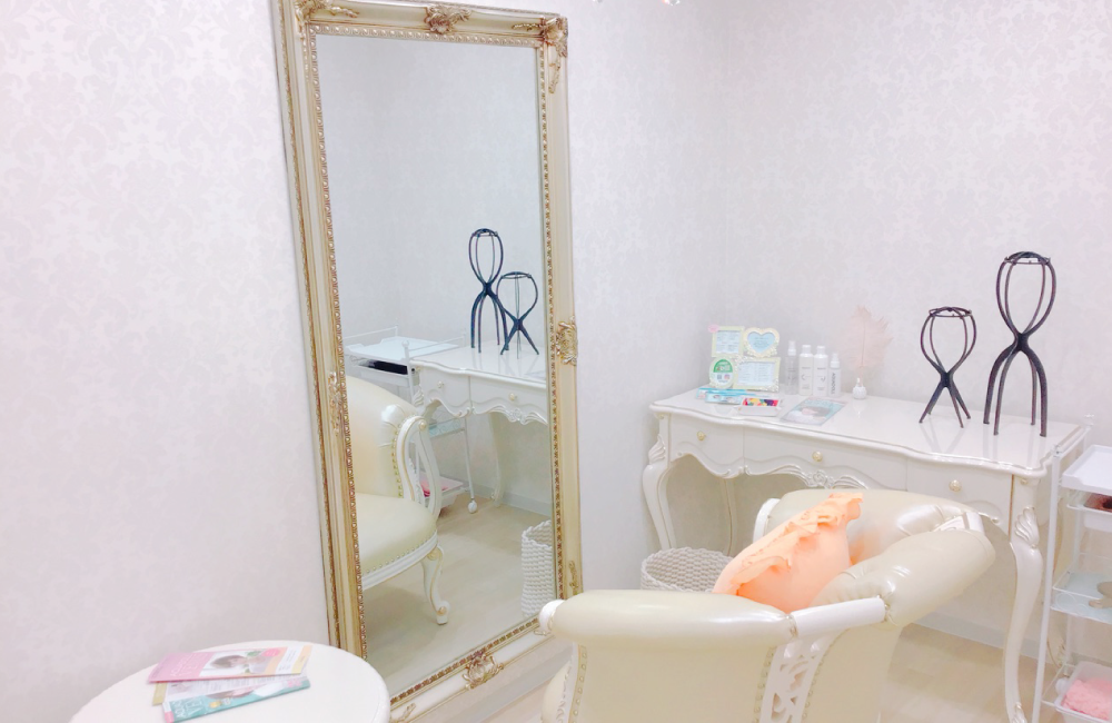 ウィッグ専門店アクアドールの個室写真