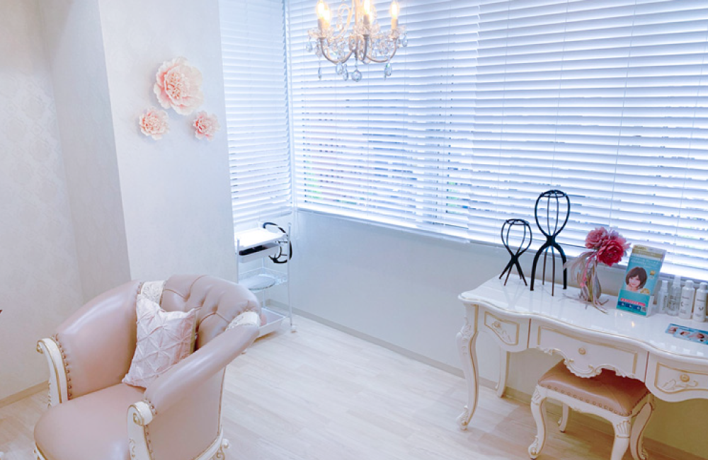 ウィッグ専門店アクアドールの個室写真