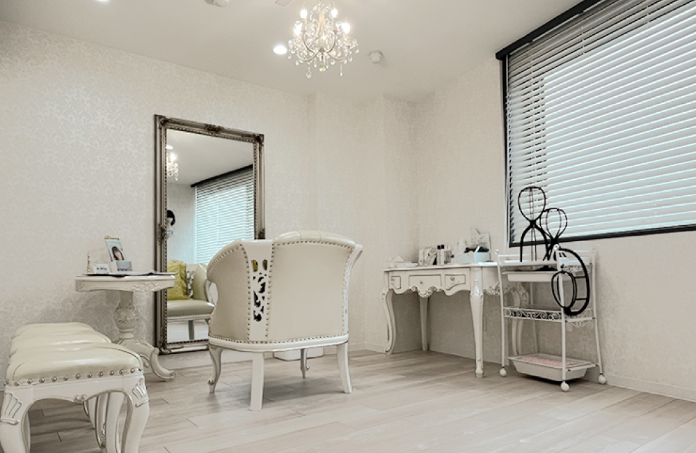 ウィッグ専門店アクアドールの個室写真