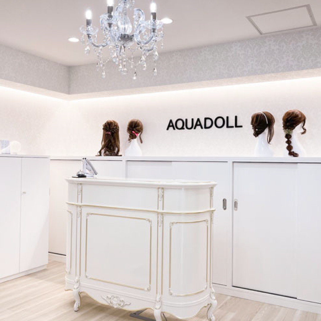 ウィッグ専門店アクアドール上野サロン店内写真