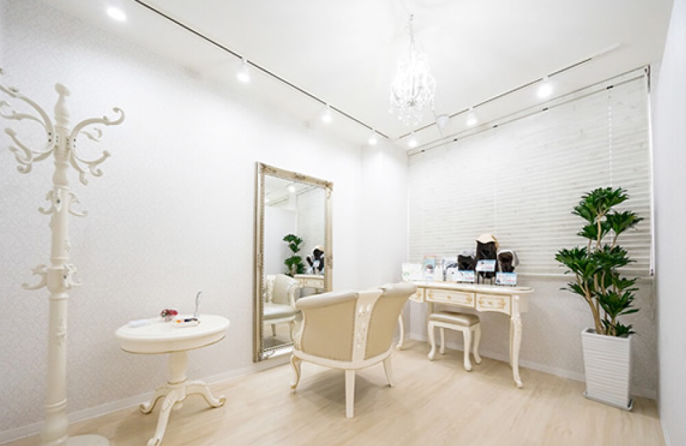 ウィッグ専門店アクアドールの個室写真