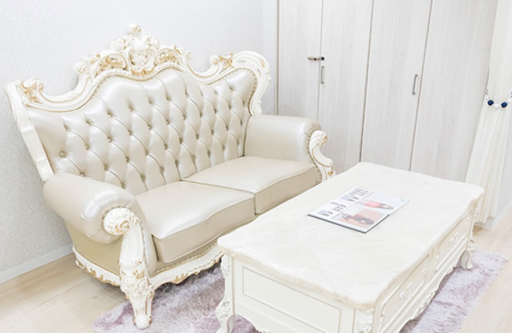 ウィッグ専門店アクアドールのプライバシー配慮設計写真