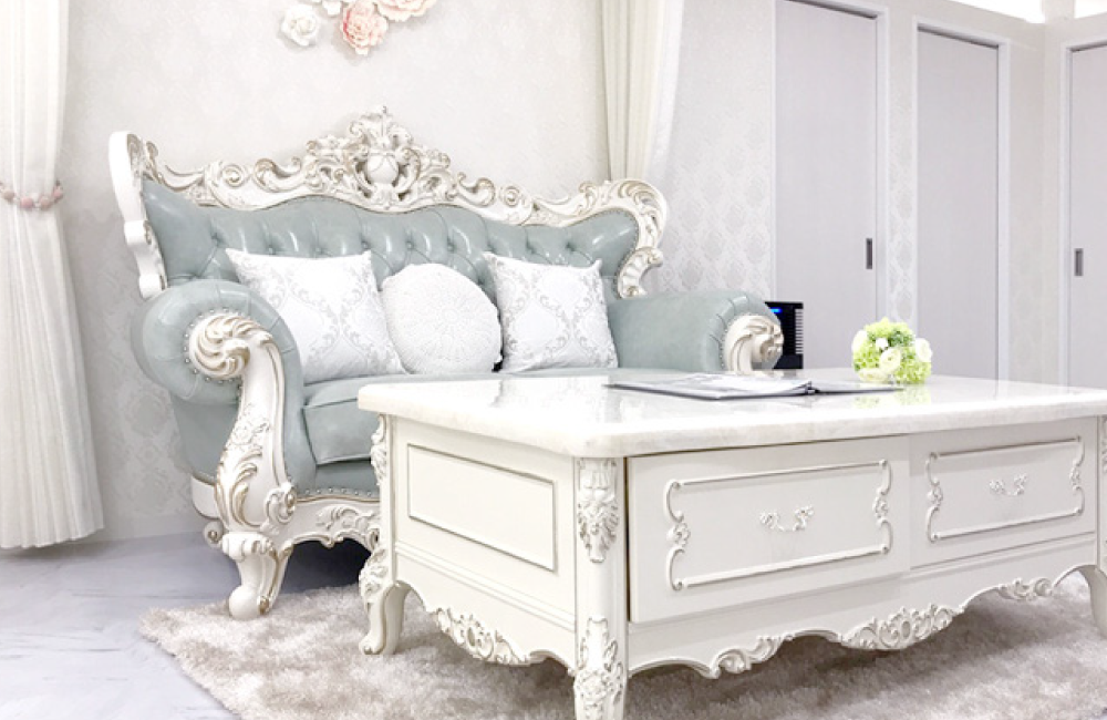 ウィッグ専門店アクアドールのプライバシー配慮設計写真